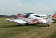 G-BEZZ @ EGBR - Jodel D-112 Club at The Real Aeroplane Company's Wings & Wheels Fly-In, Breighton Airfield, July 2013. - by Malcolm Clarke