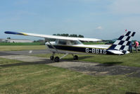 G-BBXB @ EGBR - Reims FRA150L Aerobat at The Real Aeroplane Company's Wings & Wheels Fly-In, Breighton Airfield, July 2013. - by Malcolm Clarke