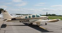 N305MM @ KAXN - Beech A36TC Bonanza on the line. - by Kreg Anderson