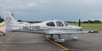 N670SR @ KAXN - Cirrus SR22 on the line. - by Kreg Anderson