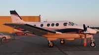 N797CF @ KAXN - Beech C90 King Air on the ramp. - by Kreg Anderson