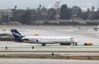 N693BR @ KLAX - CL-600-2B19