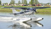 N4649U @ PALH - High speed taxi at Lake Hood