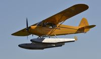 N370DF @ PALH - Departing Lake Hood