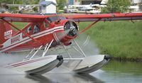 N4444Z @ PALH - High speed taxi on Lake Hood - by Todd Royer