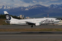 N760AS @ PANC - Alaska Airlines Boeing 737-400