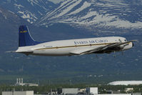 N100CE @ PANC - Everts Air Cargo DC6