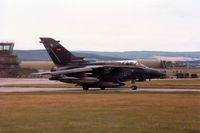 46 11 @ EGQS - Tornado IDS of Marineflieger MFG-1 preparing to join the active runway at RAF Lossiemouth in September 1990. - by Peter Nicholson