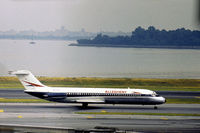 N972VJ @ LGA - DC-9-31 of Allegheny Airlines as seen at La Guardia in the Summer of 1976. - by Peter Nicholson