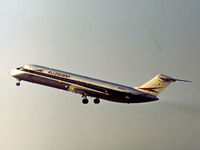 N972VJ @ STL - DC-9-31 of Allegheny Airlines departing from St. Louis in May 1973. - by Peter Nicholson