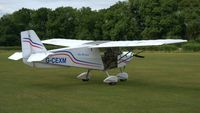 G-CEXM @ EGTH - 2. G-CEXM visiting Shuttleworth (Old Warden) Aerodrome. - by Eric.Fishwick