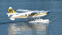 C-FODH @ CYHC - Harbour Air #307 taxiing to takeoff position in Coal Harbour. - by M.L. Jacobs