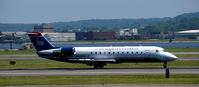 N452AW @ KDCA - Landing DCA - by Ronald Barker