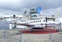 F-ZBGN @ LFPB - Beechcraft B350 Super King Air of the Douane Francaise (French Customs Service) at the Aerosalon 2013, Paris - by Ingo Warnecke