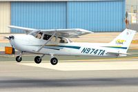 N974TA @ KSMO - At Santa Monica Airport , California - by Terry Fletcher