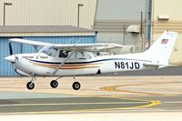 N81JD @ KSMO - At Santa Monica Airport , California - by Terry Fletcher