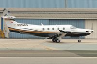 N214CS @ KSMO - At Santa Monica Airport , California - by Terry Fletcher