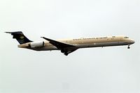 HZ-APF @ EGLL - HZ-APF   McDonnell-Douglas MD-90-30 [53496] (Saudi Arabian Airlines) Home~G 10/08/2010. On approach 27L