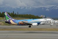 N705AS @ PANC - Alaska Airlines Boeing 737-400