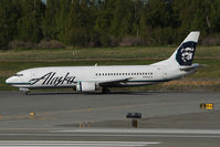 N762AS @ PANC - Alaska Airlines Boeing 737-400