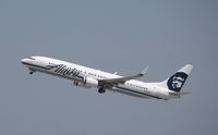 N413AS @ KLAX - Boeing 737-900ER - by Mark Pasqualino
