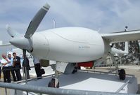 F-WUAV @ LFPB - Stemme / Sagem S15 Patroller V1 UAV at the Aerosalon 2013, Paris - by Ingo Warnecke