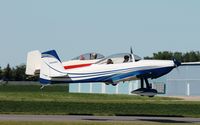N848MC @ KAXN - Vans RV-8 departing runway 31.
