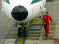 I-DACQ @ EBBR - Alitalia - by Jean Goubet-FRENCHSKY