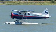 C-FAOP @ CYVR - Saltspring Air Beaver taxiing to terminal. - by M.L. Jacobs