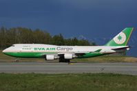 B-16463 @ PANC - Eva Air Boeing 747-400