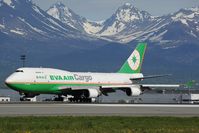 B-16463 @ PANC - Eva Air Boeing 747-400