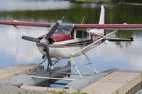 N5807J @ 0AK1 - Cessna 185 - by Dietmar Schreiber - VAP