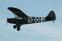 G-AKAZ @ EGSU - Flying as part of the Flying Legends 2013 display. - by Carl Byrne (Mervbhx)