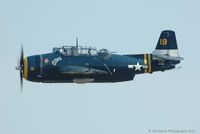 HB-RDG @ EGSU - Flying as part of the Flying Legends 2013 display. - by Carl Byrne (Mervbhx)