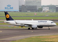 D-AIZU @ EHAM - Taxi to the gate of Schiphol Airport - by Willem Göebel