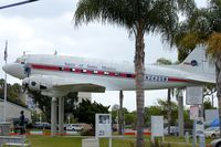N242SM @ KSMO - Exhibited in the Museum of Flight in Santa Monica Airport - by Terry Fletcher