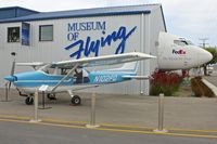 N102PD @ KSMO - Exhibited in the Museum of Flying in Santa Monica Airport - by Terry Fletcher