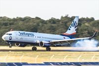 TC-SNU @ EDDR - Boeing 737-8HC - by Jerzy Maciaszek