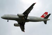 TC-JPF @ EGLL - Airbus A320-232 [2984] (THY Turkish Airlines) Home~G 11/06/2011. On approach 27R. - by Ray Barber