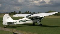 G-APBW @ EGTH - 2. G-APBW at The Shuttleworth Collection Wings & Wheels Flying Day, July 2013.