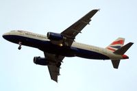 G-EUUS @ EGLL - Airbus A320-232 [3301] (British Airways) Home~G 05/02/2011. On approach 27R. - by Ray Barber