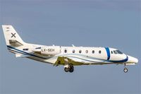 LX-SEH @ ELLX - Cessna Citation 560XLS - by Jerzy Maciaszek