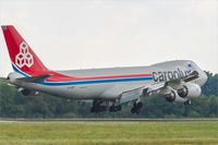 LX-VCF @ ELLX - Boeing 747-8R7F - by Jerzy Maciaszek