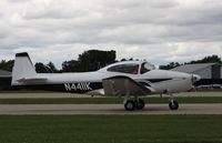N4411K @ KOSH - Navion - by Mark Pasqualino