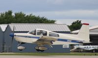 N74594 @ KOSH - AA-5B - by Mark Pasqualino