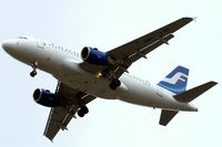 OH-LVL @ EGLL - Airbus A319-112 [2266] (Finnair) Home~G 15/06/2011. On approach 27R.