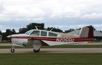 N2055U @ KOSH - Beech V35B