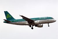 EI-EPU @ EGLL - Airbus A319-111 [3102] (Aer Lingus) Home~G 24/06/2013. On approach 27L.