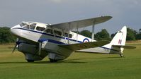 G-AIDL @ EGTH - 1. G-AIDL in display mode at The Shuttleworth Collection Wings & Wheels Flying Day, July 2013.