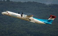 LX-LGG @ EDDR - departure to LUX via RW27 - by Friedrich Becker